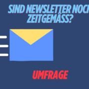 Umfrage zum Thema Newsletter
