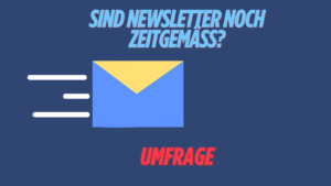 Umfrage zum Thema Newsletter