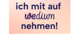 Dich würde ich mit auf wedium nehmen